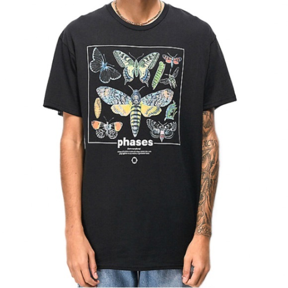 Empyre Other - Empyre Phases Black Moth Tee Shirt T-Shirt